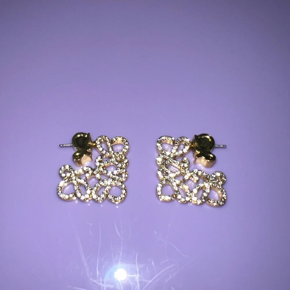 Elegant Gold and Silver Women's Earrings